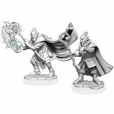 Critical Role Unpainted Minis: HOBGOBLIN WIZARD/DRUID MALE | Rock City Comics