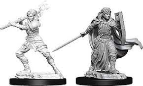 Dungeons & Dragons Nolzur’s Marvelous Miniatures: Female Human Paladin | Rock City Comics