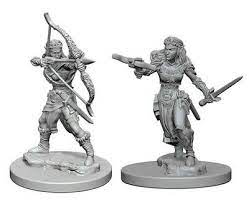 Dungeons & Dragons Nolzur’s Marvelous Miniatures: Elf Ranger (Female) | Rock City Comics