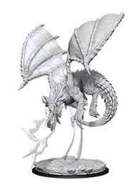 Dungeons & Dragons Nolzur’s Marvelous Miniatures: Young Blue Dragon | Rock City Comics