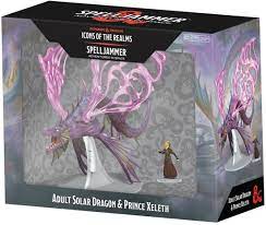 D&D Icons Spelljammer Adventures in Space: Adult Solar Dragon & Prince Xeleth | Rock City Comics