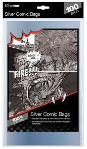 UP Silver Comic Bags 100CT | Rock City Comics