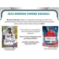 2022 Bowman Chrome Baseball Jumbo Hobby Box | Rock City Comics