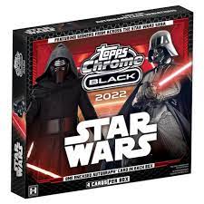 2022 Star Wars Chrome Black Hobby Box | Rock City Comics