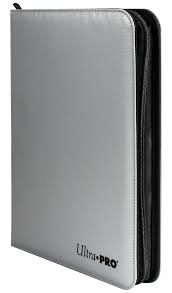 UP 9-PKT Silver Zipper Binder | Rock City Comics