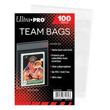 UP Team Bags Sleeves 100 CT | Rock City Comics