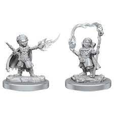 D&D Unpainted Minis: Halfling Wizards | Rock City Comics