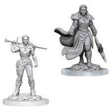 D&D Unpainted Minis: Orc Fighter Female | Rock City Comics