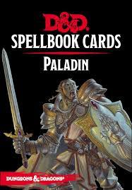 D&D Spellbook Cards: Paladin 2nd Edition | Rock City Comics