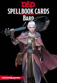 D&D Spellbook Cards: Bard 2nd Edition | Rock City Comics