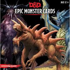 D&D Epic Monster Cards | Rock City Comics