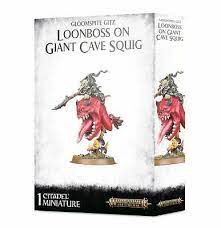 Warhammer AoS Gloomspite Gitz: Loonboss on Giant Cave Squig | Rock City Comics