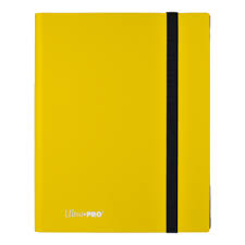 UP Binder 9-Pocket: Lemon Yellow | Rock City Comics