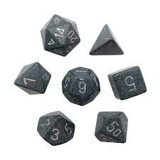 Chessex 7-Die set Hi-Tech | Rock City Comics