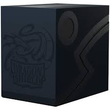 Dragon Shield Midnight Blue/Black Double Shell Deck Protector | Rock City Comics