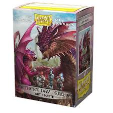 Dragon Shield Matte Father's Day Dragon 100 Count Sleeves | Rock City Comics