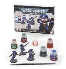 Warhammer 40,000 Assault Intercessors + Paint Set | Rock City Comics