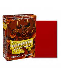 Dragon Shield Crimson 60CT Japanese Sleeves | Rock City Comics