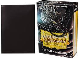 Dragon Shield Black 60CT Japanese Sleeves | Rock City Comics