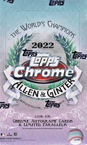 2022 Topps Chrome Allen & Ginter Hobby Box | Rock City Comics