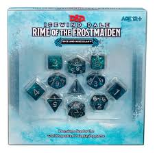 D&D Icewind Dale: Rime of the Frostmaiden Dice | Rock City Comics