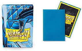 Dragon Shield Sky Blue Matte 60CT Japanese Sleeves | Rock City Comics