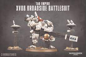 Warhammer 40K Tau Empire: XV88 Broadside Battlesuit | Rock City Comics