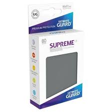 UG Supreme UX  Dark Grey 80 Count Sleeves | Rock City Comics