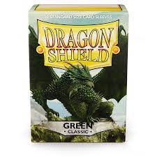Dragon Shield Green 100CT Sleeves | Rock City Comics