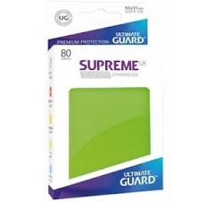 UG Supreme UX Light Green 80 Count Sleeves | Rock City Comics