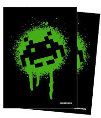 Turn1 Space Invaders 50 Count Sleeves | Rock City Comics