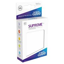 UG Supreme UX Frosted 80 Count Sleeves | Rock City Comics