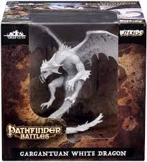 PF Minis: Gargantuan White Dragon | Rock City Comics