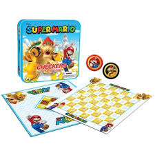 Super Mario Checkers & Tic Tac Toe | Rock City Comics