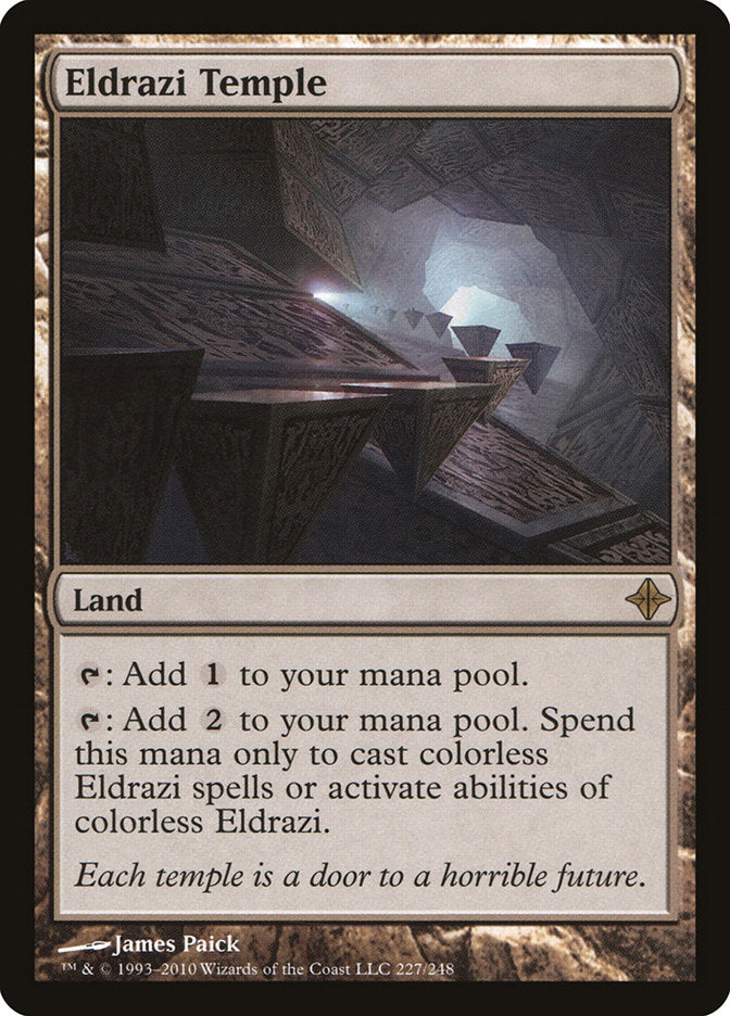 Eldrazi Temple [Rise of the Eldrazi] | Rock City Comics