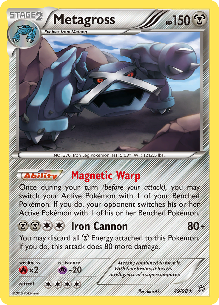 Metagross (49/98) [XY: Ancient Origins] | Rock City Comics