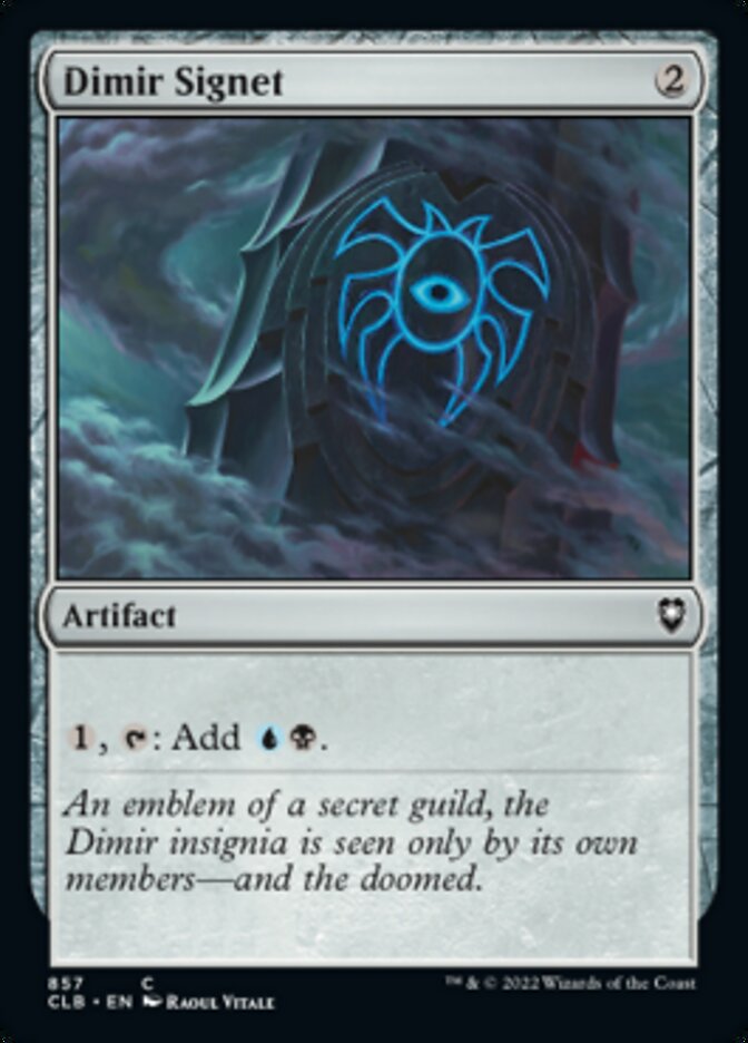 Dimir Signet [Commander Legends: Battle for Baldur's Gate] | Rock City Comics