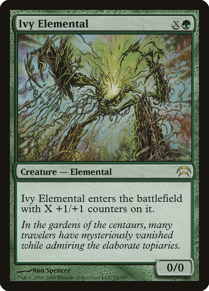 Ivy Elemental [Planechase] | Rock City Comics