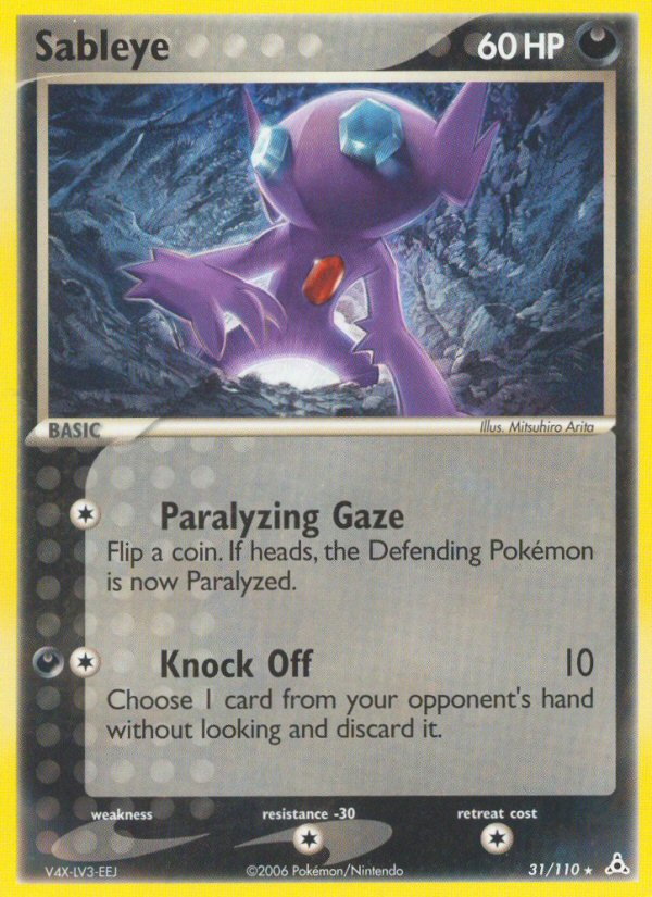 Sableye (31/110) [EX: Holon Phantoms] | Rock City Comics