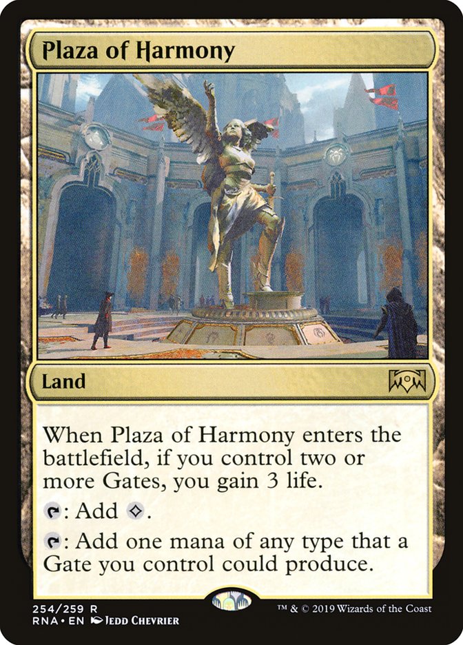 Plaza of Harmony [Ravnica Allegiance] | Rock City Comics