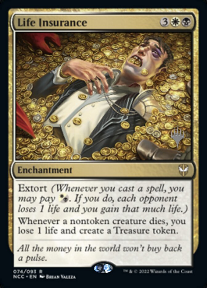 Life Insurance (Promo Pack) [Streets of New Capenna Commander Promos] | Rock City Comics