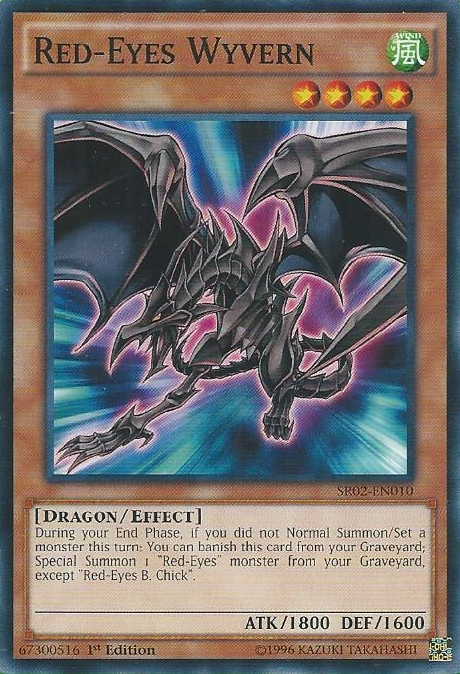 Red-Eyes Wyvern [SR02-EN010] Common | Rock City Comics