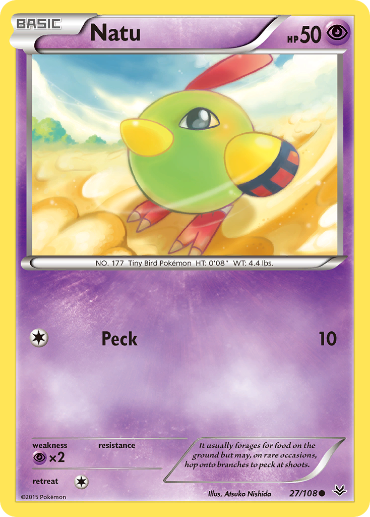 Natu (27/108) [XY: Roaring Skies] | Rock City Comics