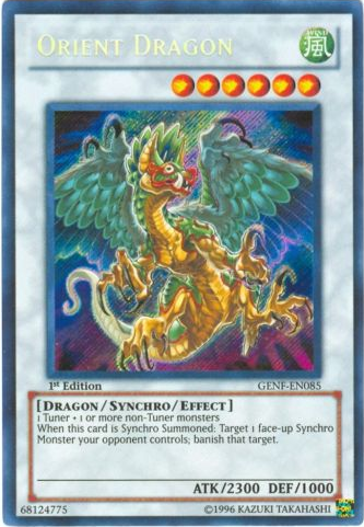 Orient Dragon [GENF-EN085] Secret Rare | Rock City Comics