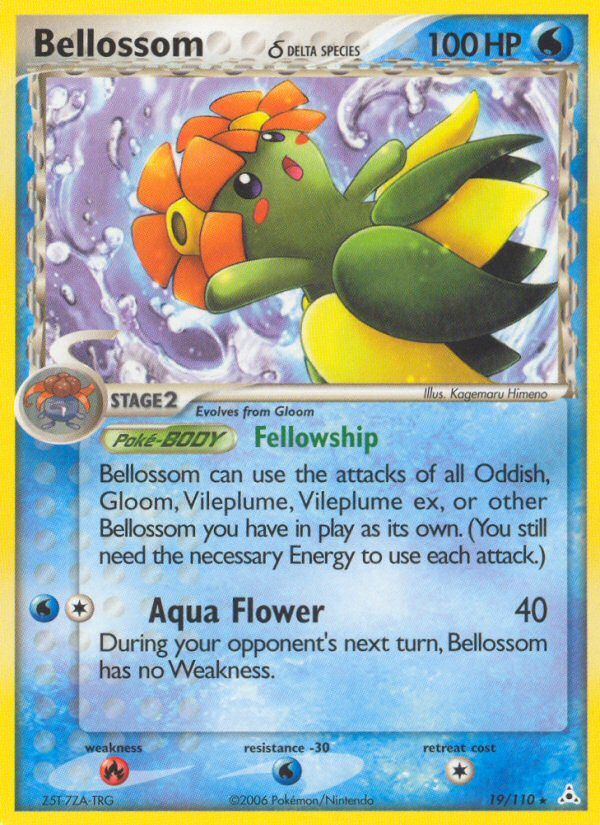 Bellossom (19/110) (Delta Species) [EX: Holon Phantoms] | Rock City Comics