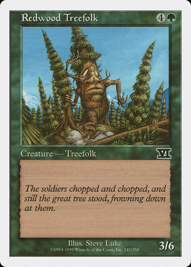 Redwood Treefolk [Classic Sixth Edition] | Rock City Comics