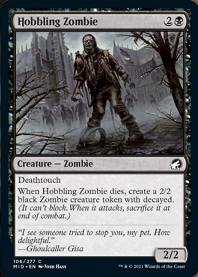 Hobbling Zombie [Innistrad: Midnight Hunt] | Rock City Comics