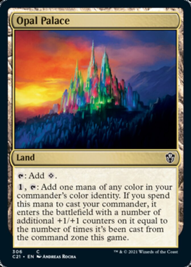 Opal Palace [Commander 2021] | Rock City Comics