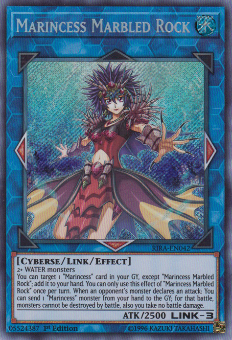 Marincess Marbled Rock [RIRA-EN042] Secret Rare | Rock City Comics