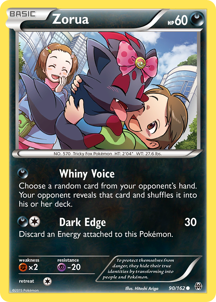 Zorua (90/162) [XY: BREAKthrough] | Rock City Comics